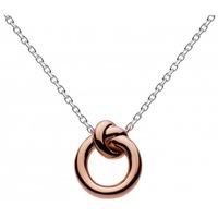 kit heath amity rose gold knot pendant 90238rg015