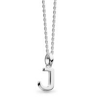 Kit Heath Sterling Silver Signature \'J\' Pendant 9198HPJ019
