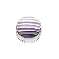 Kit Heath Kids Silver Purple Stripe Bead 79071PE007