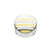 kit heath kids silver yellow and white stripes bead 79070ye007