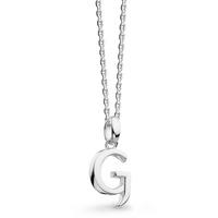 Kit Heath Sterling Silver Signature \'G\' Pendant 9198HPG019