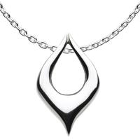 kit heath silver open teardrop pendant