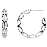 Kit Heath Audrey Sterling Silver Lace Hoops 60234HP015