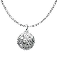 Kit Heath Silver Rose Ball Pendant 90206HP007