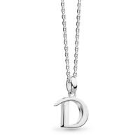 Kit Heath Sterling Silver Signature \'D\' Pendant 9198HPD019