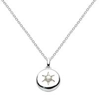 Kit Heath Silver White Pearl Locket 90178SVW013