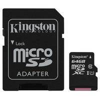 kingston sdc10g264gb microsdxc uhs i card class 10 64gb