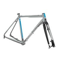 Kinesis Crosslight 5T Disc Frameset - Steel Grey - 54cm