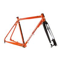 kinesis crosslight 5t disc frameset sweet orange 57cm