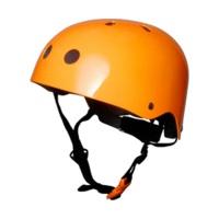 kiddimoto neon helmet orange