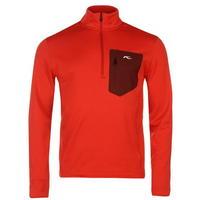 kjus hydraulic half zip top mens