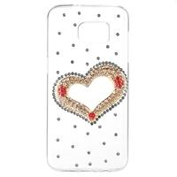 KKmoon Shell Case Protective Back Cover Ultrathin Lightweight Plastic Fashion Bling Bumper for Samsung Galaxy S7 Edge