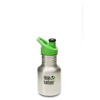 Klean Kanteen Kids - Sport Cap - 12oz/355ml Brushed Stainless bottle with spares