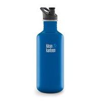 klean kanteen 800ml classic blue wsport cap 30