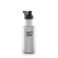 Klean Kanteen Classic Stainless Steel Bottle with Sports Cap-Brushed Stainless-40 oz