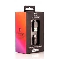 klevatek lightning charger flat cable black