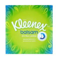 Kleenex Balsam Tissues 3ply Mansize Single Compact