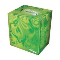 Kleenex White Cube Facial Tissues 56 Sheets Pack of 12 8825