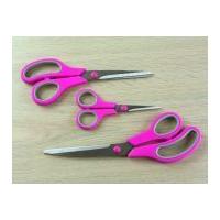 kleiber dressmaking household craft soft touch scissors set pink