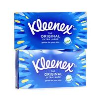 Kleenex Tissues Extra Large Twin Pack