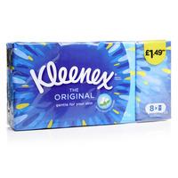 kleenex original tissues 8pk