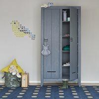 kluis locker cabinet in steel grey