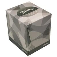 kleenex 8834 facial tissue cube 90 sheets per carton 2 ply white pack  ...