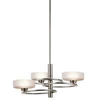 KL/ALEEKA3 Aleeka Orbital 3 Light Classic Pewter Chandelier