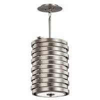 KL/ROSWELL/P/A Roswell Nickel 1 Light Ceiling Pendant Linear Design