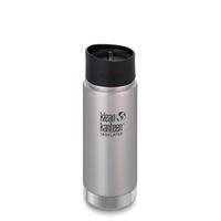 KLEAN KANTEEN WIDE VACUUM INSULATED BOTTLE 473ML (BRUSHED STAINLESS)