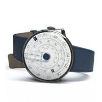 klokers watch klok 01 d4 blue simple