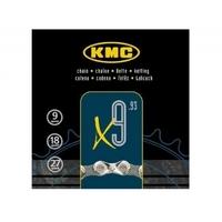 KMC - X9 (X9.93) 9 Spd Chain Silver/Grey