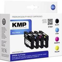 kmp ink replaced epson t1621 t1622 t1623 t1624 16 compatible set black ...