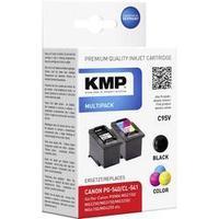 kmp ink replaced canon pg 540 cl 541 compatible set black cyan magenta ...