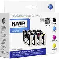 KMP Ink replaced Epson T1281, T1282, T1283, T1284 Compatible Set Black, Cyan, Magenta, Yellow E121V 1616, 0050
