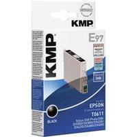 KMP Ink replaced Epson T0611 Compatible Black E97 1603, 0001