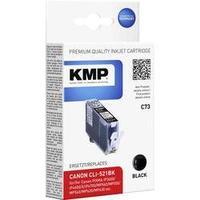 KMP Ink replaced Canon CLI-521 Compatible Photo black C73 1509, 0001