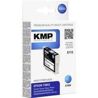 KMP Ink replaced Epson T0802 Compatible Cyan E112 1608, 0003
