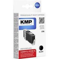 KMP Ink replaced Canon CLI-551BK, CLI-551BK XL Compatible Photo black C90 1520, 0001