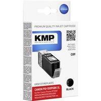 KMP Ink replaced Canon PGI-550BK, PGI-550BK XL Compatible Black C89 1518, 0001