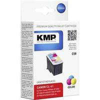 KMP Ink replaced Canon CL-41 Compatible Cyan, Magenta, Yellow C58 1501, 4030