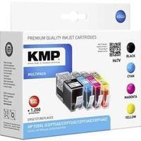 kmp ink replaced hp 920 920xl compatible set black cyan magenta yellow ...