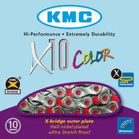 KMC X10 Vivid Chain with 112 Links Chains