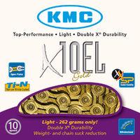 KMC X10-EL Gold 10 Speed Chain Chains