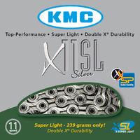 KMC X11-SL Silver 11 Speed Chain Chains
