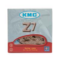 Kmc Chains 116 Link 7 Speed Chain, Brown