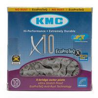 Kmc Chains 114 Link 10 Speed Chain, Silver