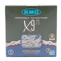 Kmc Chains 116 Link 9 Speed Chain - Silver, Silver