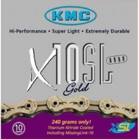 KMC X10-SL Gold 10 Speed Bike Chain