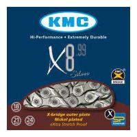 KMC X8-99 Chain - 116 Links/7.3mm - Silver